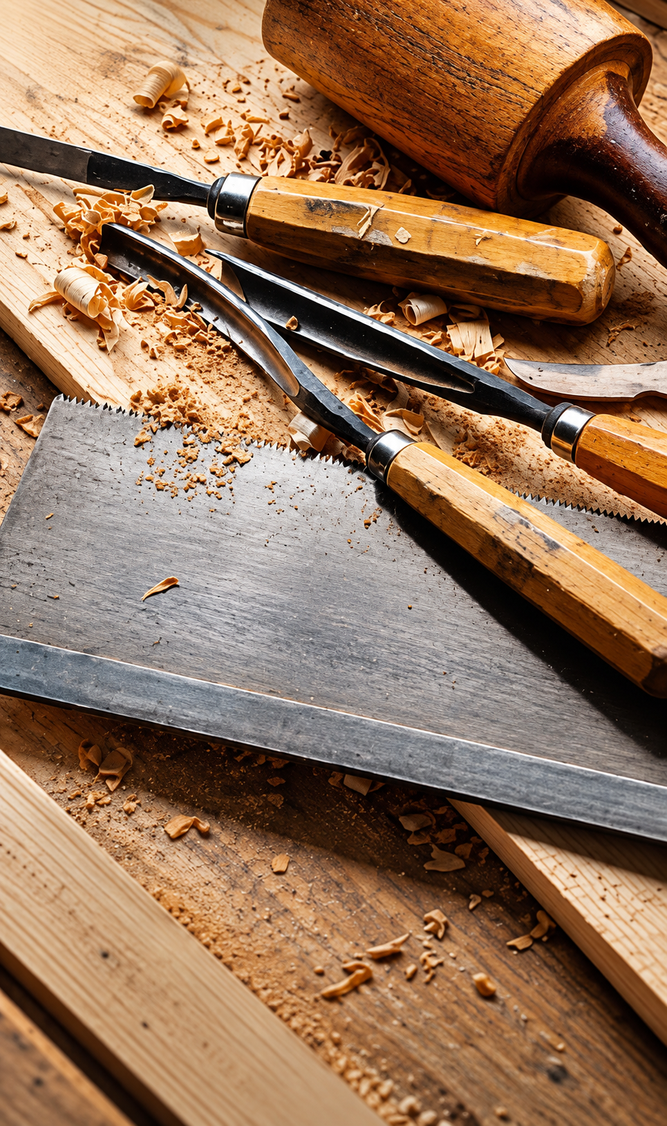Crafting tools and process